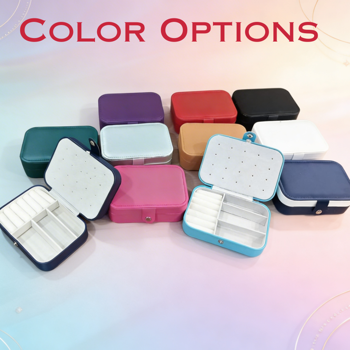 Personalized Travel Jewellery Storage Box (Random Box)