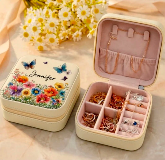 Personalized Travel Jewellery Storage Box (Random Box)